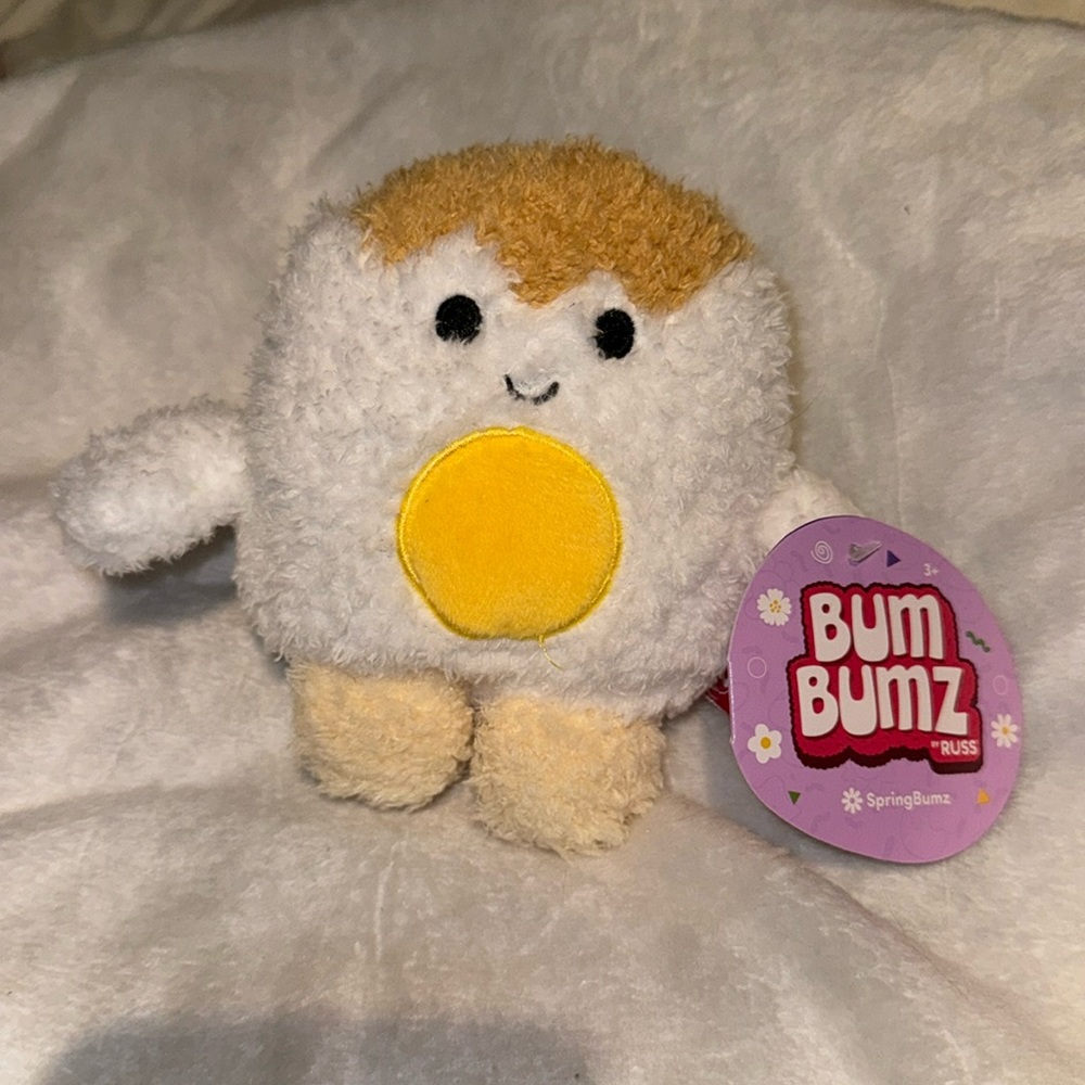 Ethan the Egg 🥚BumBumz SpringBumz mini 4.5” plush NWT